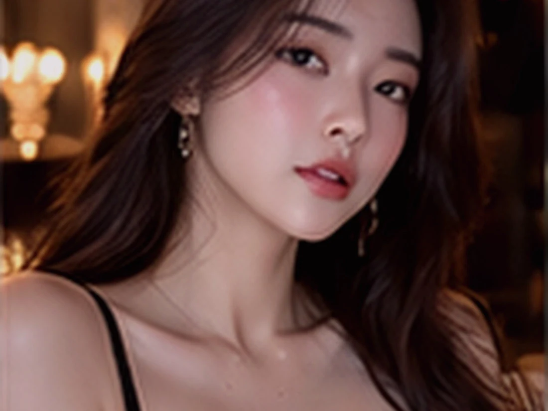 버건디 계열 라운지 스타일 이미지