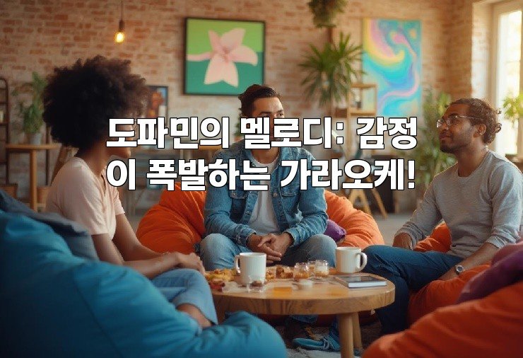 도파민의 멜로디: 감정이 폭발하는 가라오케!