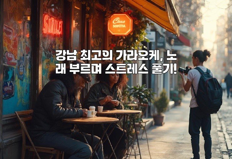 강남 최고의 가라오케, 노래 부르며 스트레스 풀기!
